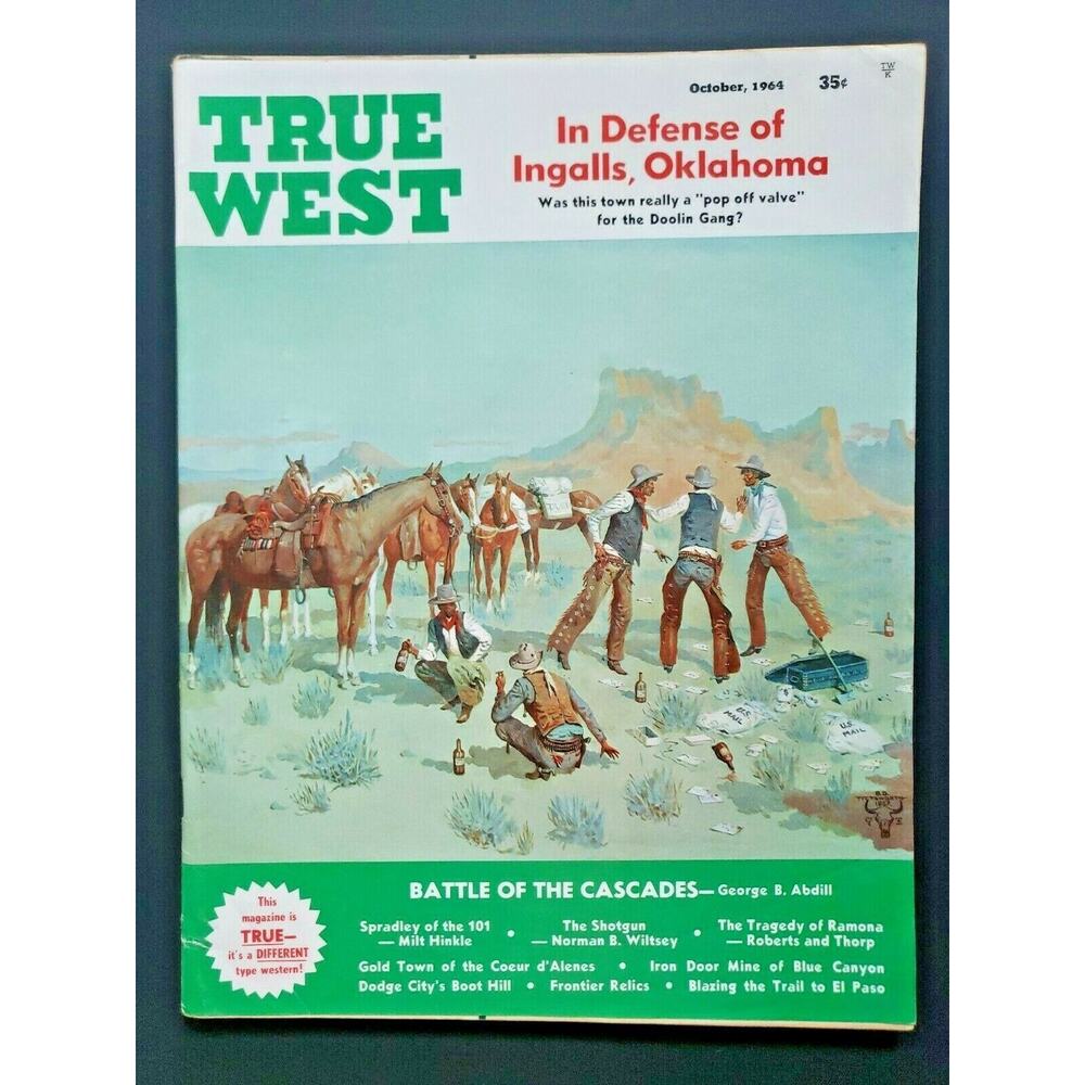 True West,‎ October 1964, Can In Defense of Ingalls, Oklahoma M525